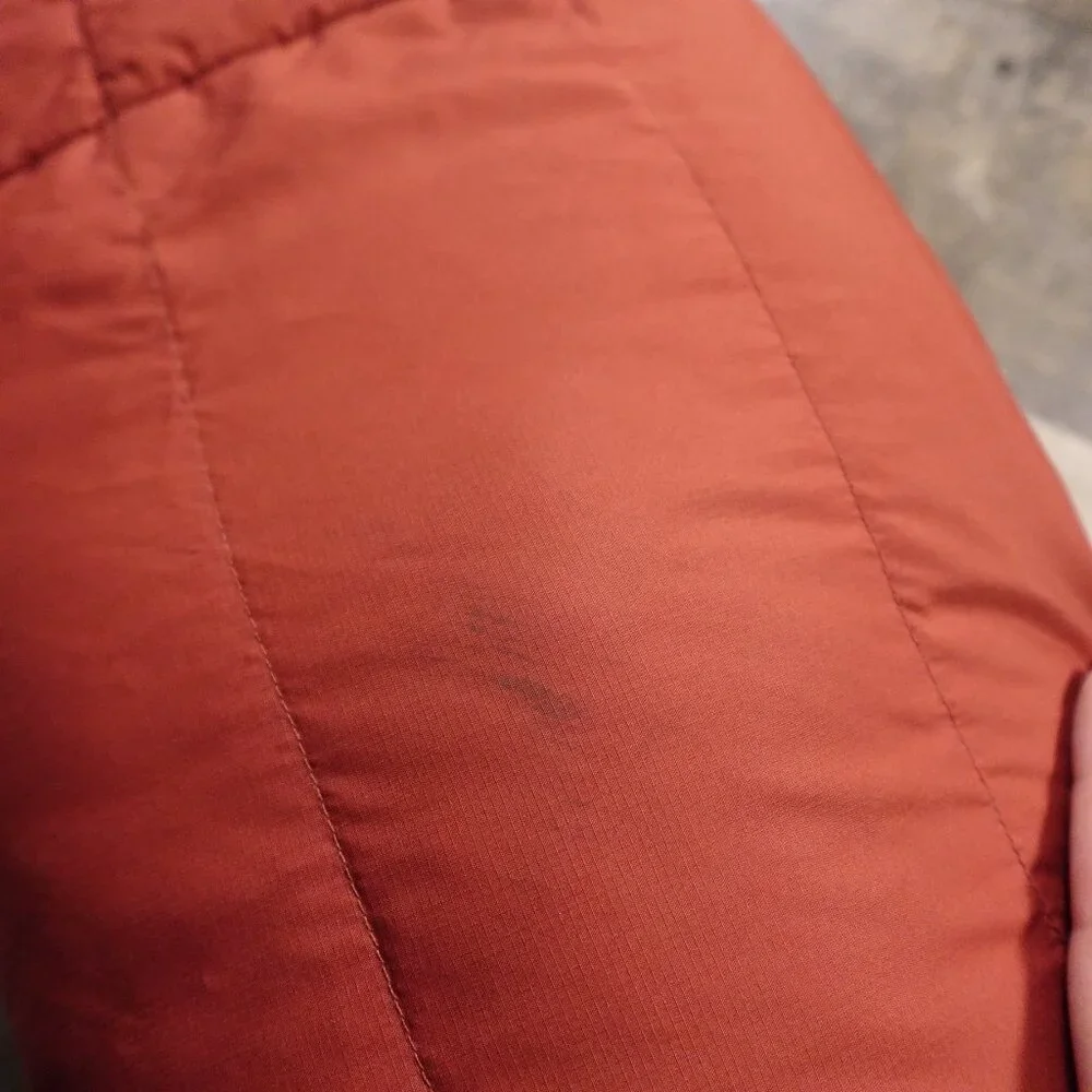 The North Face Roxborough Luxe Hooded Jacket Men’s‎ Small Burgundy Black Puffer